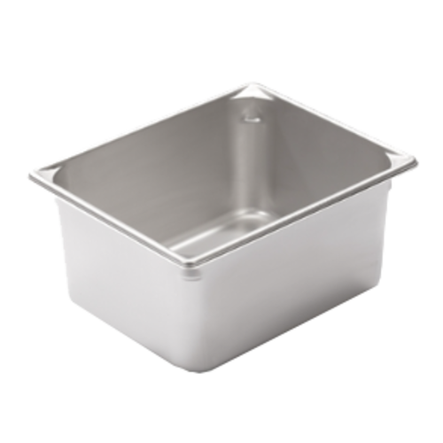 Vollrath 30262 Super Pan V Hotel/Steam Pan, half size, 6'' deep, 22 gauge
