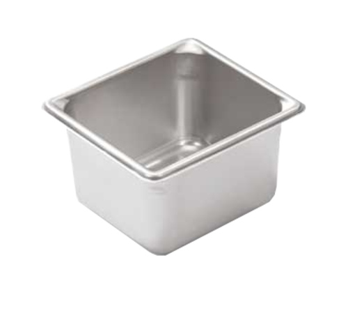 Vollrath 30642 Super Pan V Hotel/Steam Pan, sixth size, 4'' deep, 22 gauge