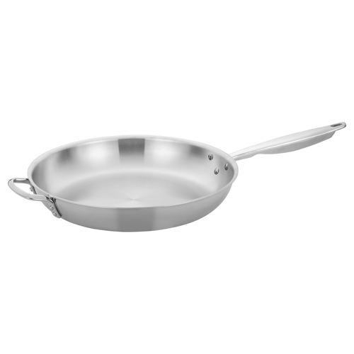 Winco  TGFP-14  TRI-GEN Tri-Ply Fry Pan, Natural, 14''