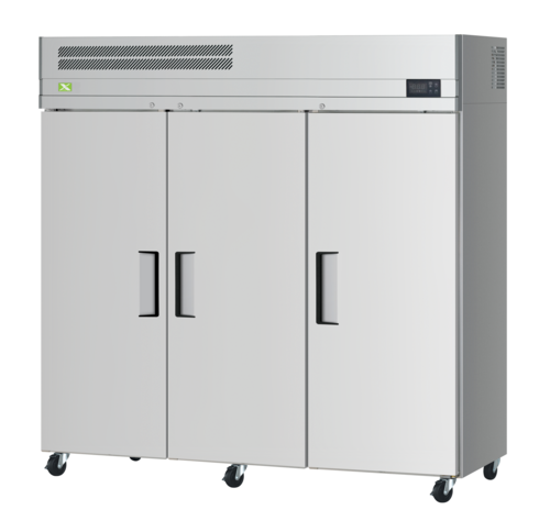 Refrigeration X  XF72-3-N  Reach-in Freezer, three section, 65.8 cu.ft. capacity, 77-3/4''W, top mount refrigeration