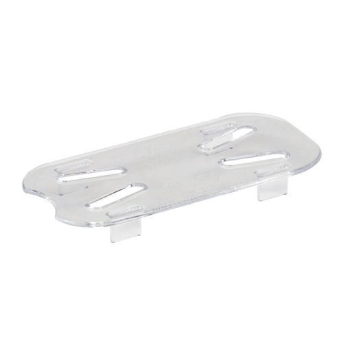 Cambro 90CWD135 Camwear Drain Shelf, 1/9 size, fits 92CW & 94CW, polycarbonate, clear