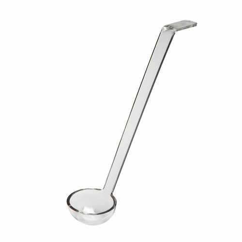 Cambro LD105135 Camwear Ladle, 10-9/16'', 1 oz., polycarbonate, clear