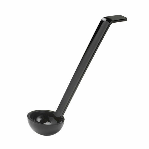 Cambro LD85110 Camwear Ladle, 8-1/2'', 3/4 oz., polycarbonate, black
