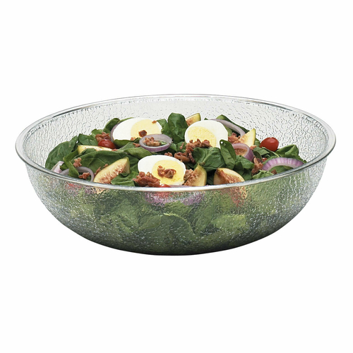 Cambro PSB12176 Camwear Salad Bowl, 5.8 qt., 12'' dia., pebbled, polycarbonate