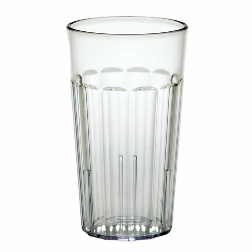 Cambro NT12152 Newport Tumbler, fluted, 12.6 oz., SAN, clear