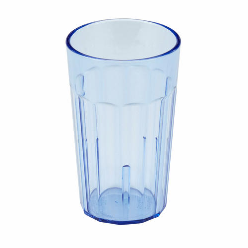 Cambro NT20401 Newport Tumbler, fluted, 22 oz., SAN, slate blue