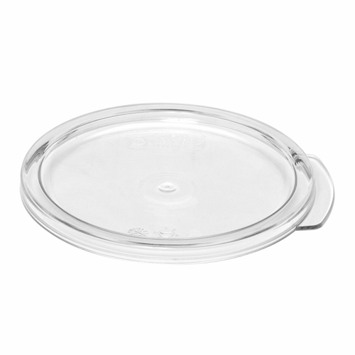 Cambro RFSCWC1135 Camwear Cover, for 1 qt. round storage container, clear, polycarbonate