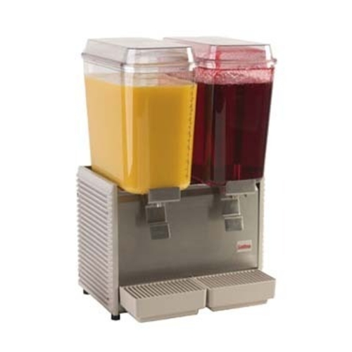 Grindmaster-UNIC-Crathco D25-4 Crathco Classic Bubbler Pre-Mix Cold Beverage Dispenser, double (5) gallon bowls, electric