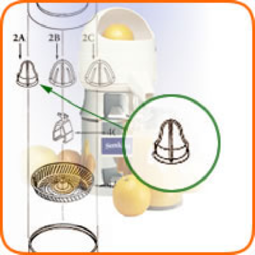 Hamilton Beach SUNKIST 02AR Extracting Bulb, without metal insert, includes: lemon/lime (fits model 8)