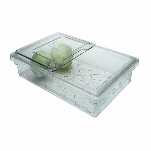 Cambro 1826DSCW135 Camwear Drain Shelf, fits 18'' x 26'' food storage boxes, clear