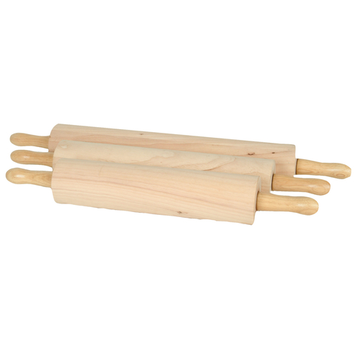 Thunder Group WDRNP018 ROLLING PIN, 18'', 3 1/4'' DIA. WOODEN