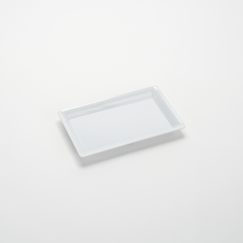 American Metalcraft  MEL12  PLATTER, MEL, RECT, WHITE, 12''LCHINA