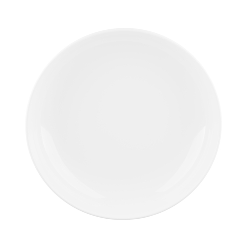 G.E.T. Enterprises  B7752-W  Elite Global Solutions Melamine 30 oz. Round Bowl, 7-3/4'' dia. x 2'' H, Santorini, White