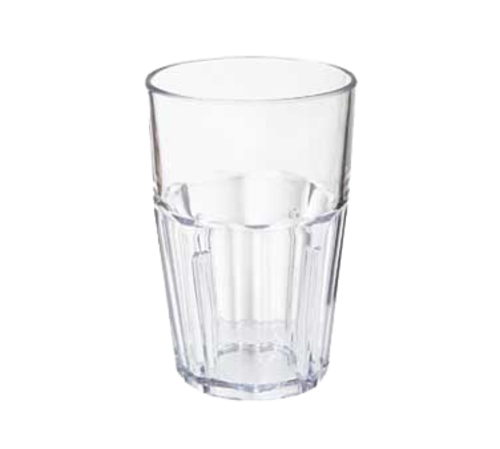G.E.T. Enterprises  9910-1-CL  Bahama Double Rock Tumbler, 10 oz., stacking, clear
