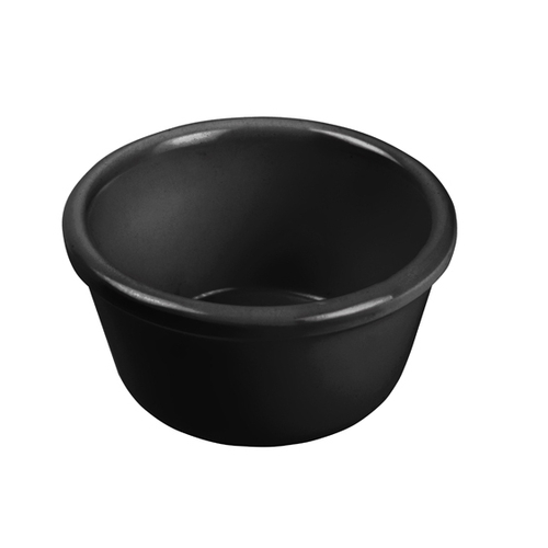 Winco  RP-3K  3oz Plain Ramekins, Black