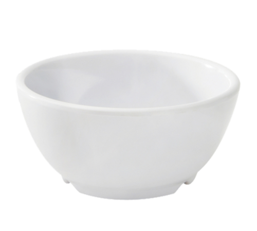 G.E.T. Enterprises  B-45-DW  Diamond White Melamine Bowl, 10 oz., 4-1/2'' dia. x 2-1/4''H