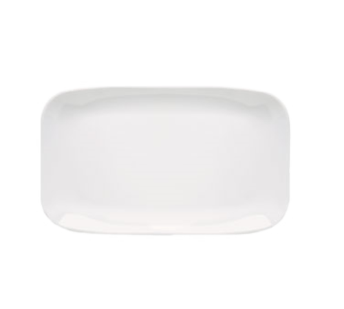 G.E.T. Enterprises  CS-6103-W  Siciliano/Mama Mia Melamine Platter, 11-1/4''L x 7''W, white