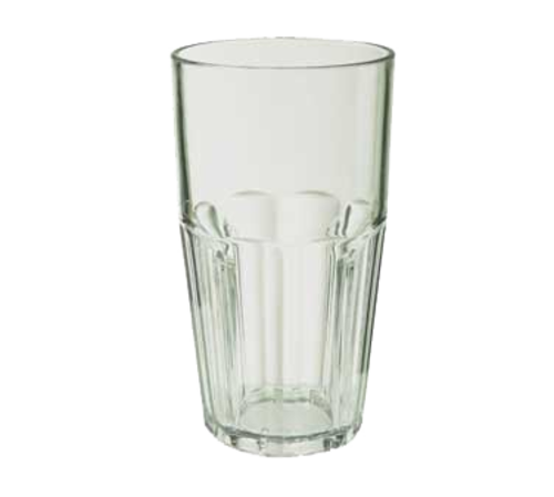 G.E.T. Enterprises  9916-1-JA  Bahama Double Rock Tumbler, 16 oz., stacking, jade