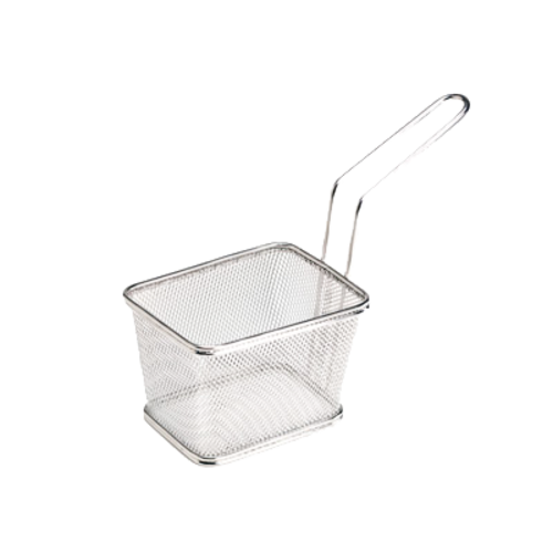 G.E.T. Enterprises  4-81868  Stainless Steel Fryer Serving Basket, , 5'' x 4'' x 3-1/4''