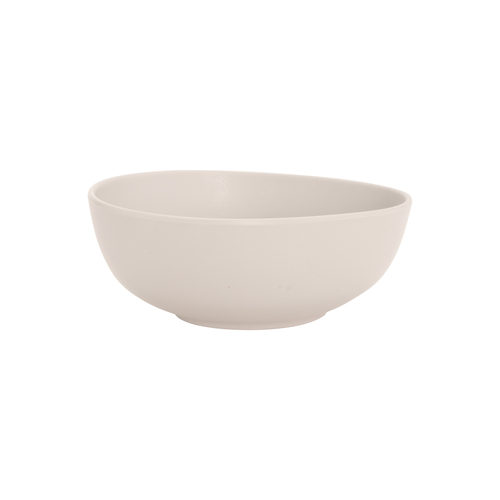G.E.T. Enterprises  B-1200-LG  Riverstone Melamine Side Dish Bowl, 11 oz., 5'' dia. x 2''H, Light Gray