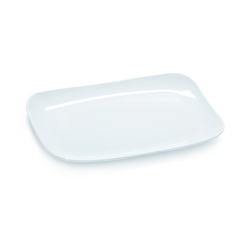 G.E.T. Enterprises  CS-6105-W  Siciliano/Mama Mia Melamine Platter, 13''L x 7-4/5''W, white