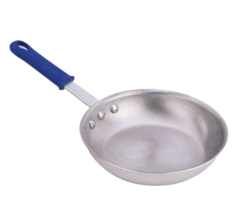 Vollrath  4008  Wear-Ever Aluminum Fry Pan, 8'', Natural Finish, with silicone handle