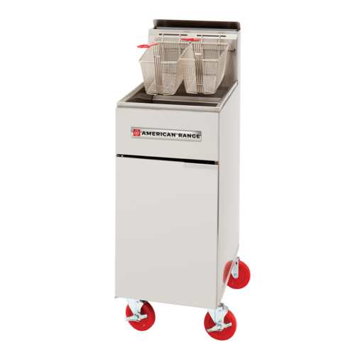 American Range  AF-50HE  High Efficiency Fryer, natural gas, 15-1/2''W, 50 lb. oil capacity, 75,000 BTU