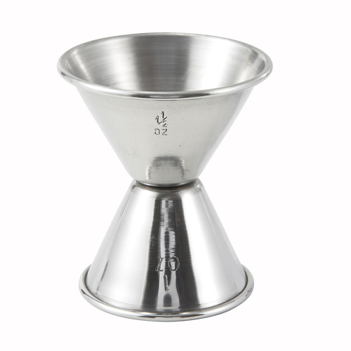 Winco  J-4  Jigger, 1oz x 1-1/2oz, S/S
