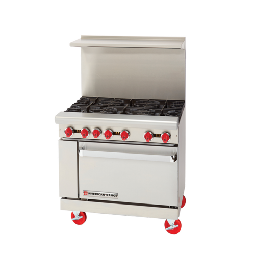 American Range  AR-6  Range, natural gas, 36'' wide, standard oven