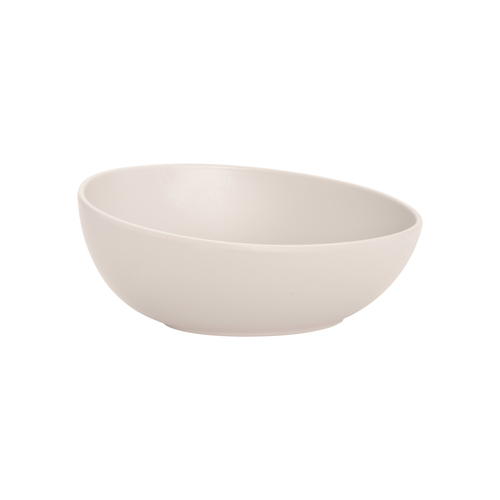 G.E.T. Enterprises  B-2000-LG  Riverstone Melamine Salad Bowl, 15.5 oz., 6-2/5'' dia. x 2-3/5''H, light gray