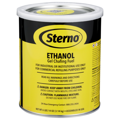Sterno  20898  Gel Chafing Fuel, 1 gallon, ethanol, 3 each per case