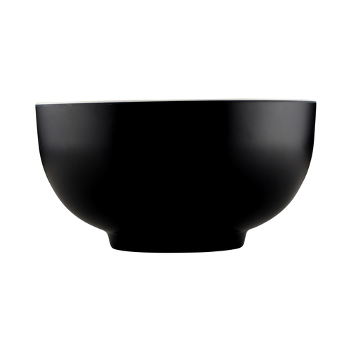 G.E.T. Enterprises  JW642T-ES  Elite Global Solutions Melamine Bowl, 64 oz., 7-3/4'' dia. x 4''H, sand interior with ebony exterior, Karma