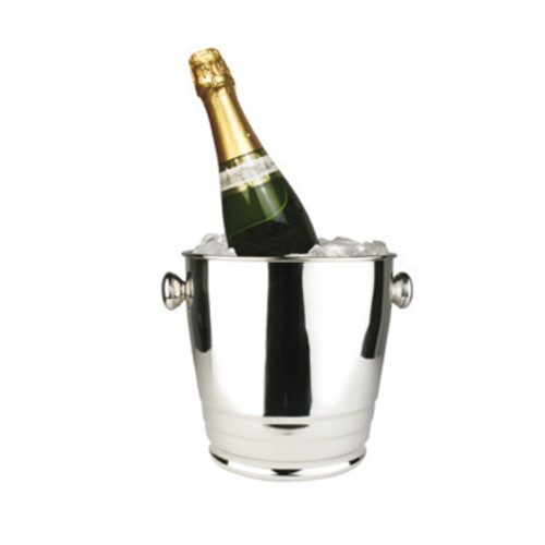 Winco  WB-4HV  4qt Premium Wine Bucket, Mirror Finish