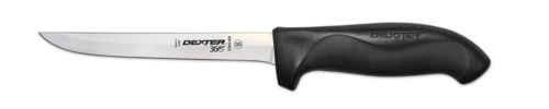 Dexter Russell 36001 6'' narrow boning knife, black handle