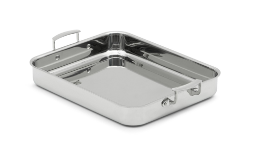 Vollrath  49433W  Miramar Display Food Pan, 4.6 quart, 14.7''W x 11.8''D x 2''H, stainless steel satin