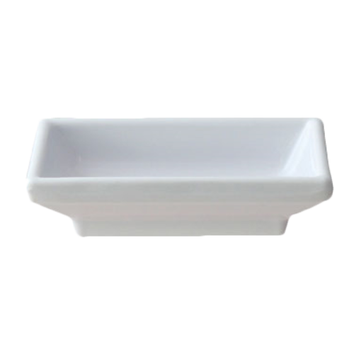Thunder Group 19001WT 2 OZ, 3 3/4'' X 2 1/2'' SAUCE DISH