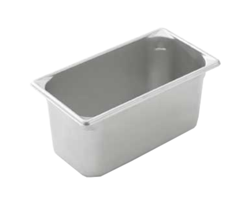Vollrath  30362  Super Pan V Hotel/Steam Pan, third size, 6'' deep, 22 gauge