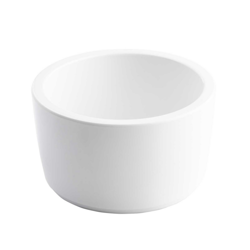 TableCraft Products 11412 Ramekin, 12 oz., 4.625'' round, 2.75''H, melamie, white
