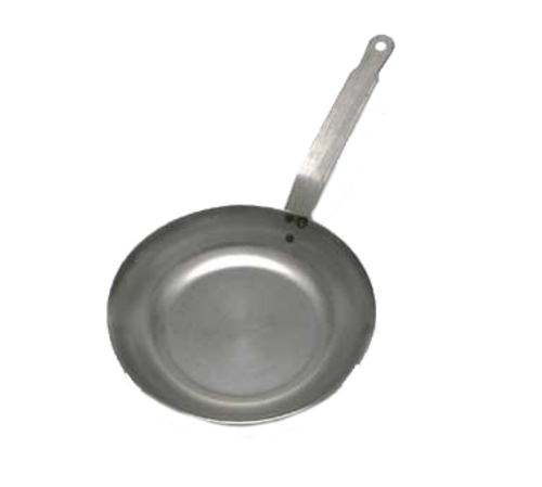 Vollrath 58920 French Style Fry Pan, 11'' Carbon Steel, welded