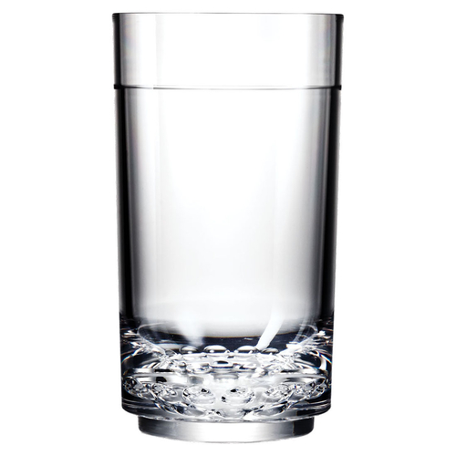 Drinique ELT-TA-CLR-24 Elite Tall Glass 14 oz. - CLEAR, (H 5-1/2'', T 3'', D 3'', B 2-1/4'')