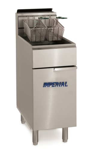 Imperial IFS-40 40 Lbs. Oil Capacity, 304 Stainless steel frypot