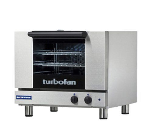 Moffat E22M3 Turbofan Convection Oven, electric, countertop, holds (3) 1/2 size sheet pans, 120v