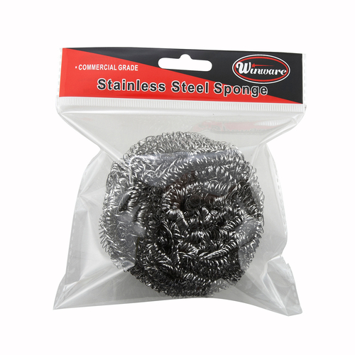 Winco SPG-50 Stainless Steel Scrubbing Sponge, 50g