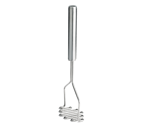 TableCraft Products 7412 Potato Masher, 4.625'' diamond Face, Stainless Steel, 12'' Overall