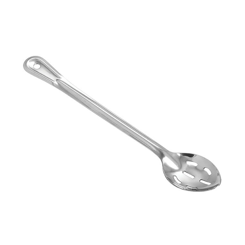 Winco BSST-15H 15'' Slotted Basting Spoon, 1.5mm, S/S