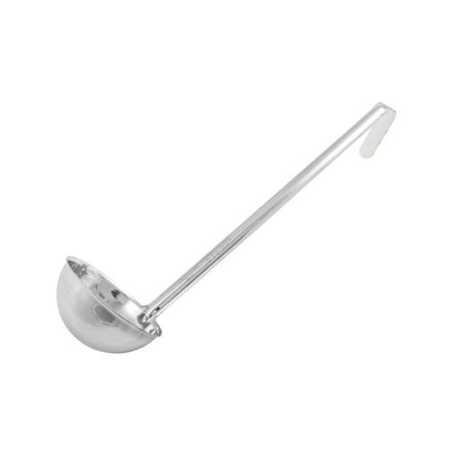 Winco LDI-8 8oz Ladle, One-piece, S/S