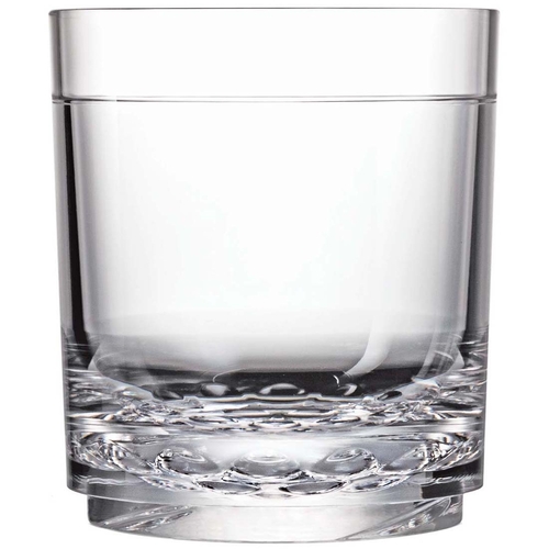 Drinique ELT-TU-CLR-24 Elite Tumbler Glass 12 oz. - CLEAR, (H 3-7/8'', T 3-3/8'', D 3-3/8'', B 2-3/4'')