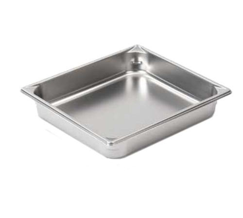 Vollrath  30222  Super Pan V Hotel/Steam Pan, half size, 2-1/2'' deep, 22 gauge