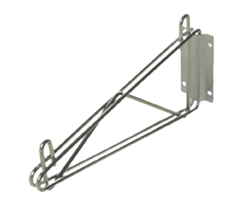 1880 Hospitality  FWB24SCH  24'' single wall brackets, chromate finish