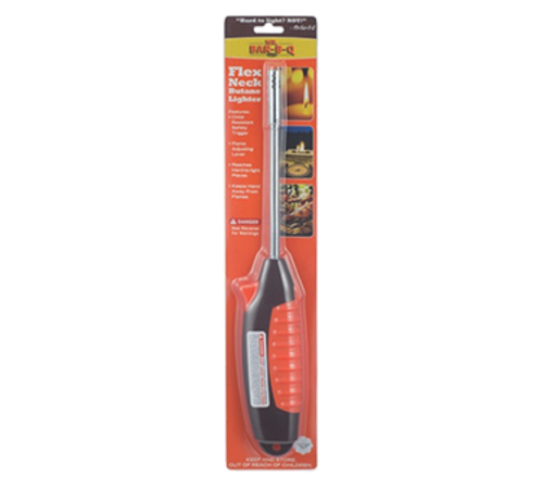 Chef Master 11011YB Butane Lighter, flexible neck & safety lock